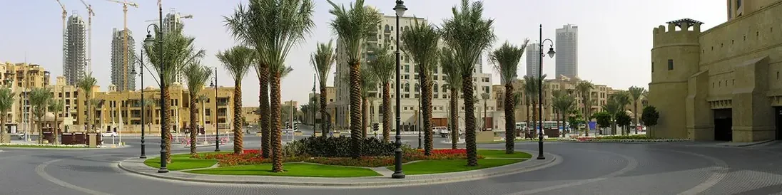 Vue panoramique : Émirats Arabes Unis
